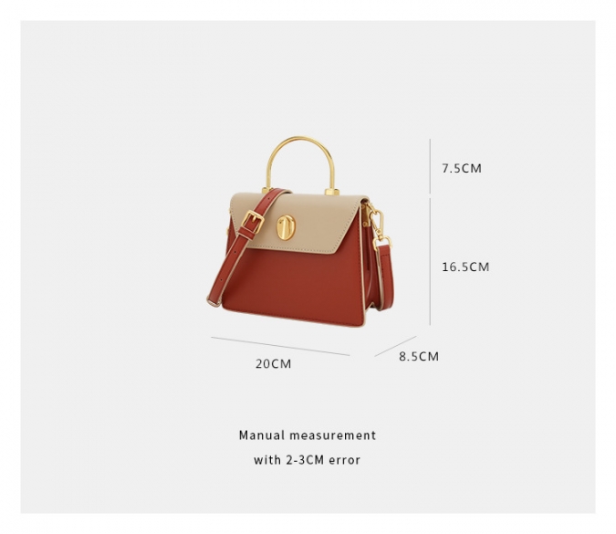 benutzerdefinierte berühmte Marken Vintage Leder Handtasche kleine quadratische Taschen Damen Umhängetasche 