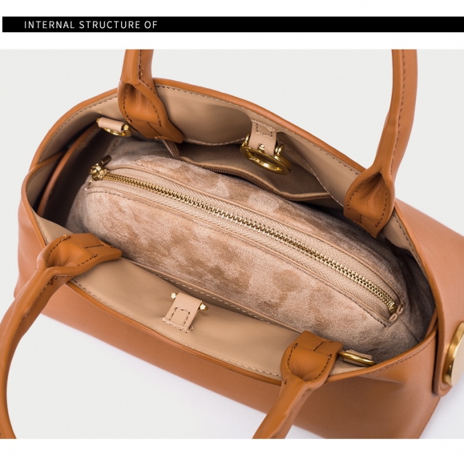 benutzerdefinierte lässige Tasche mittlere Tasche einfache Retro Shell Einkaufstasche 
